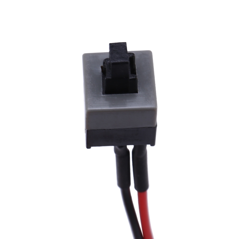 2 Pack 2 Pin SW PC Power Cable on/off Push Button ATX Computer Switch Wire 45cm