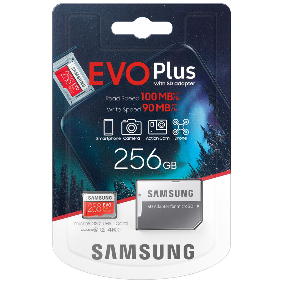 [HCM]Thẻ nhớ Samsung Micro SDXC EVO Plus 256GB (Model 2020)