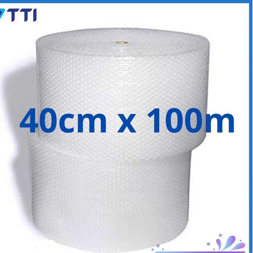 40cm x 10m  Xốp Hơi Chống Sốc, Bọc Hàng Chống Sốc, Xốp, Màng Xốp Khí, Xốp Nổ Gói Hàng Loại Dày, Kích Thước Đa Dạng