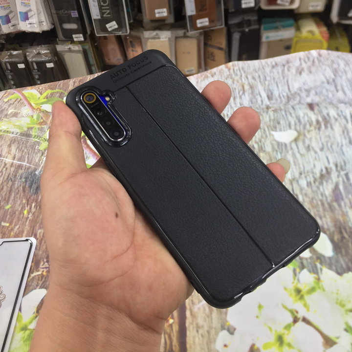 Ốp lưng Realme XT, Realme X2 silicon giả da Auto Focus