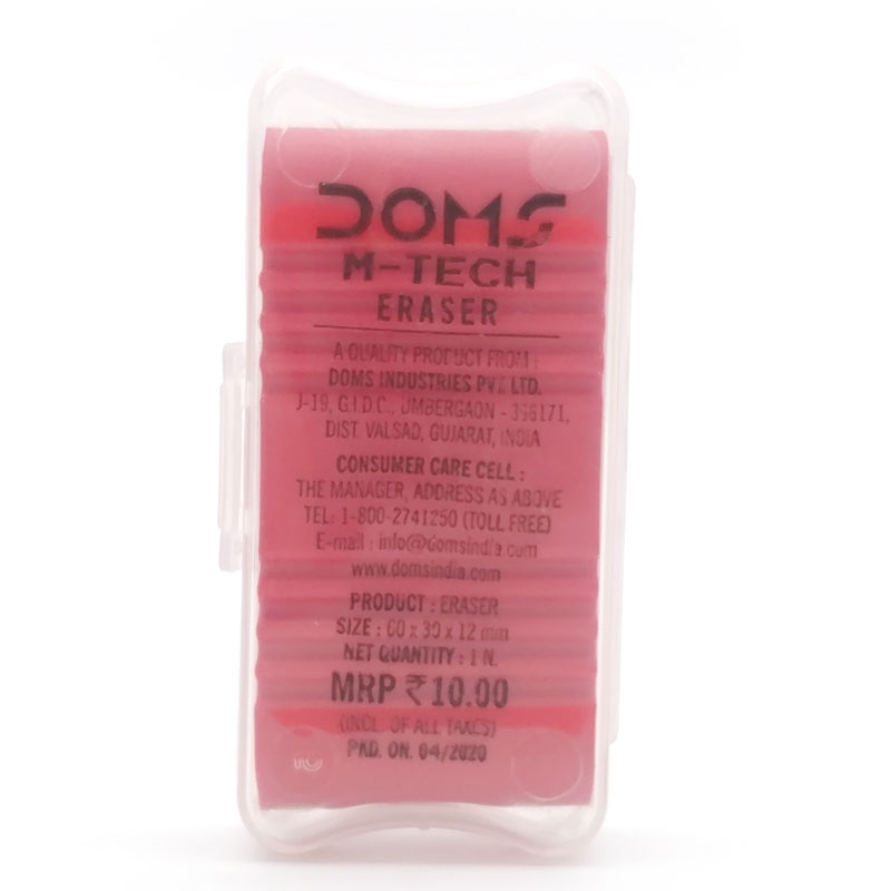 Gôm DOMS M-Tech 7901 - Màu Đỏ