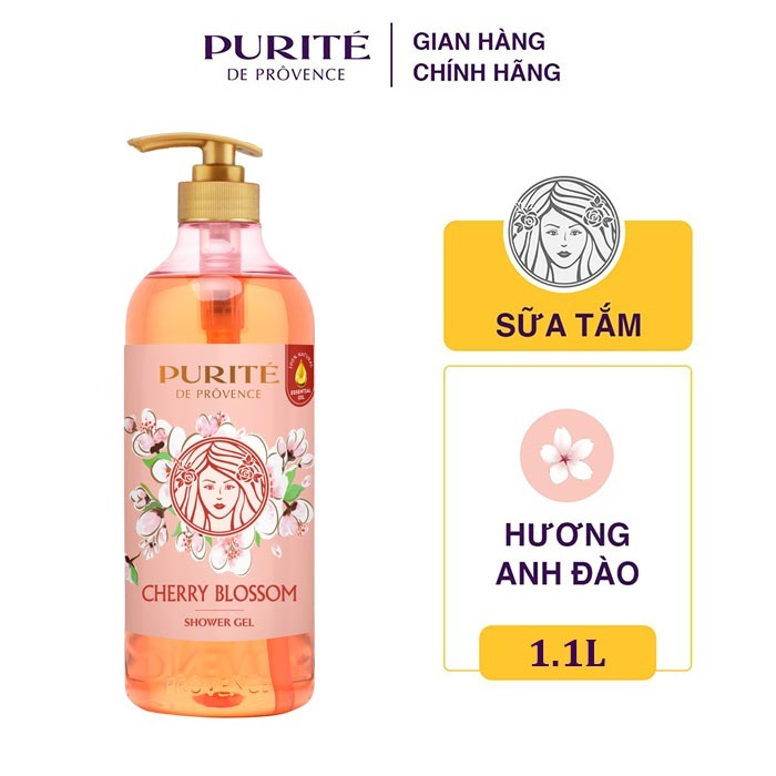 Combo 2 Sữa Tắm Thiên Nhiên Purité 250MLx2 / 500MLx2 / 850MLx2 / 1.1Lx2
