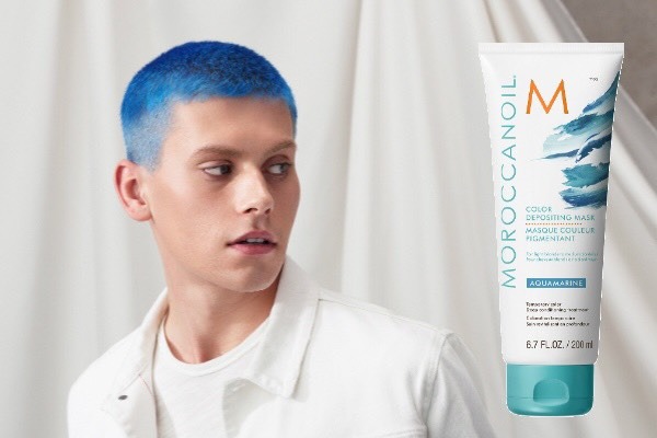 [HCM]*NEW 2020* MẶT NẠ BỔ SUNG SẮC TỐ MÀU XANH LAM VÀ NHUỘM MÀU BÁN VĨNH CỮU CHO TÓC MOROCCCANOIL COLOR DEPOSITING MASK 200ML