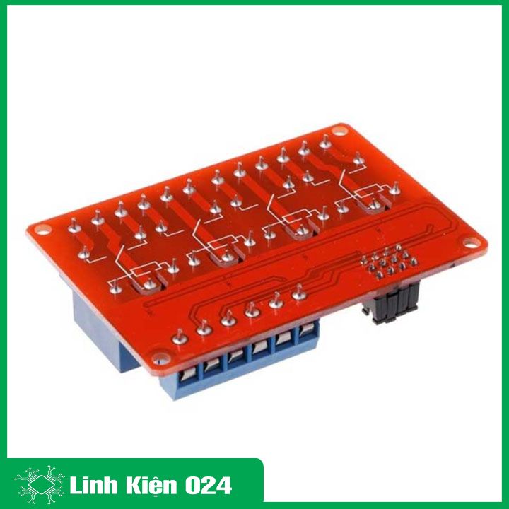 Module relay 12VDC 4 channel high / low