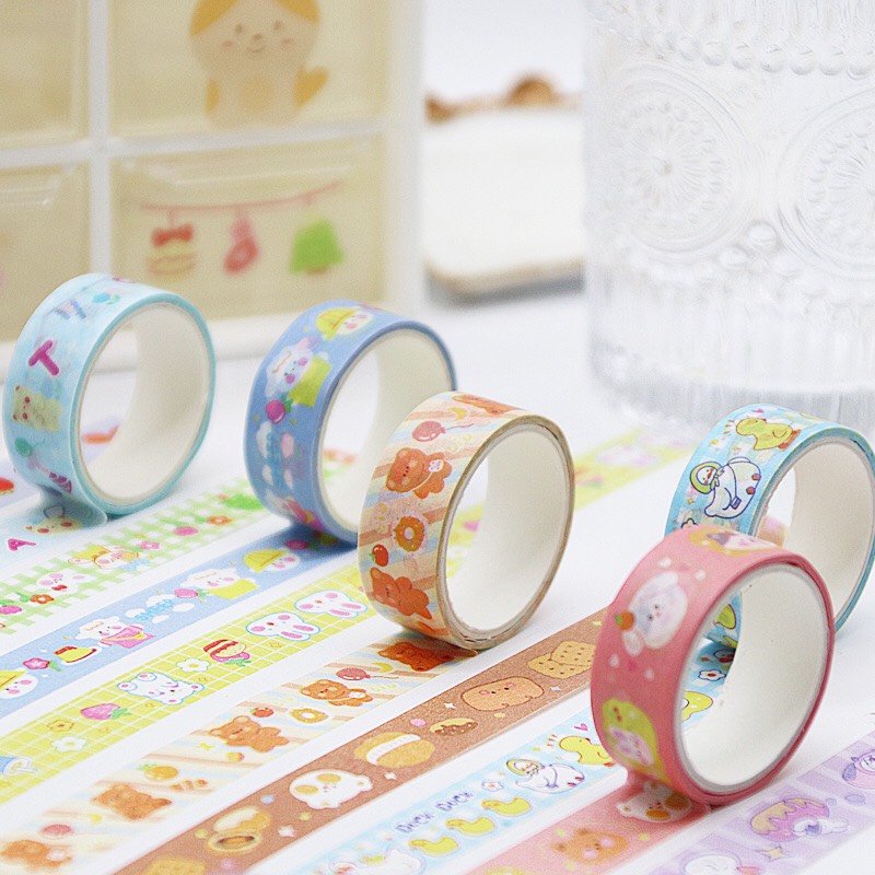 Băng dính washi dùng để trang trí