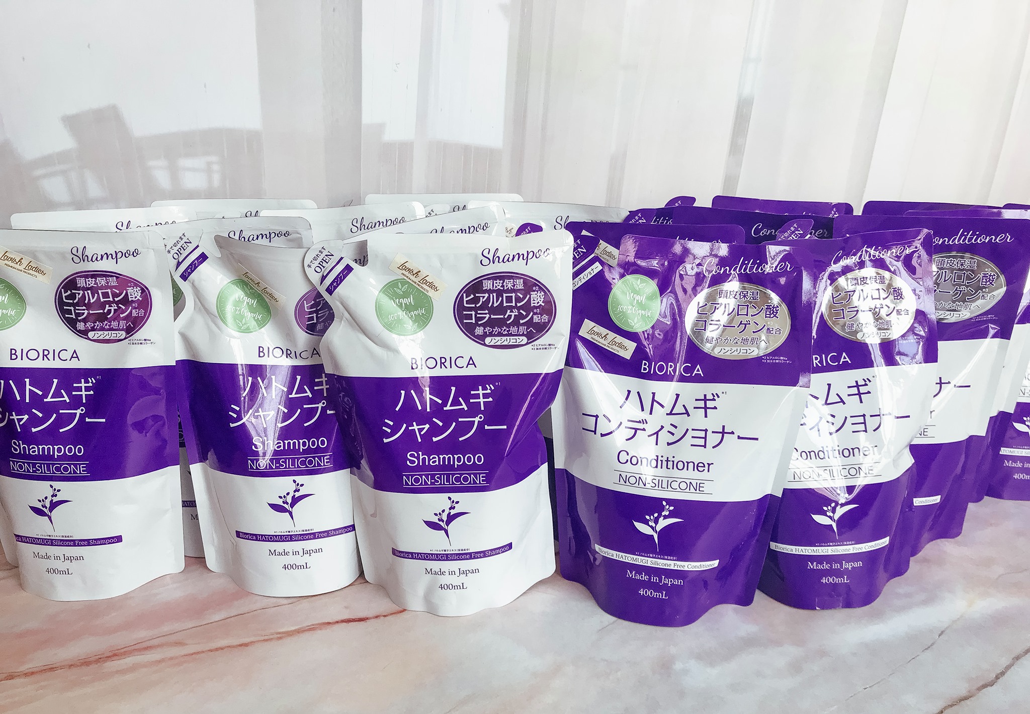 Gội xả Hatomugi Nhật Bản giảm rụng mọc tóc