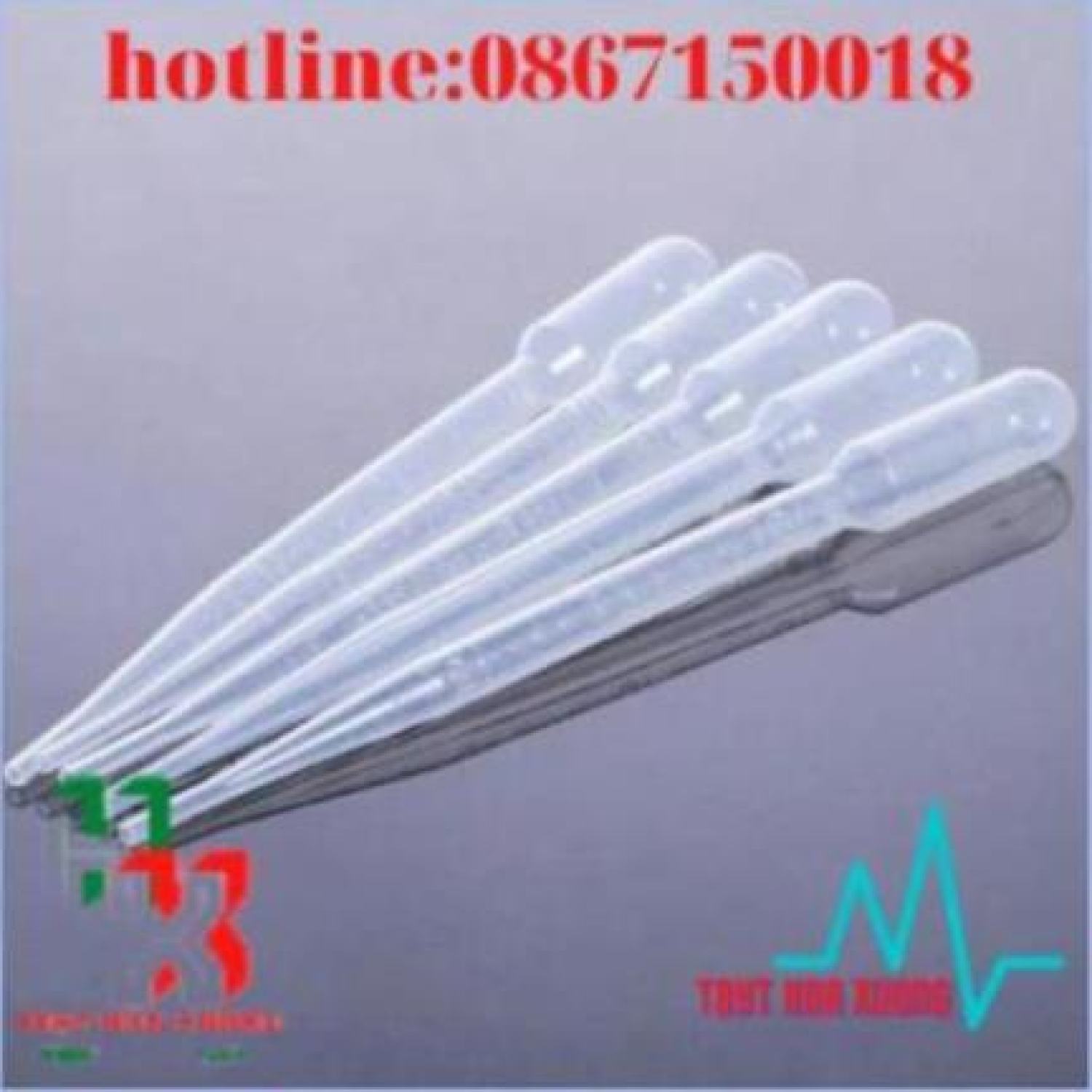 Pipet 5ml - ống hút nhỏ giọt 5ml túi 50 cái