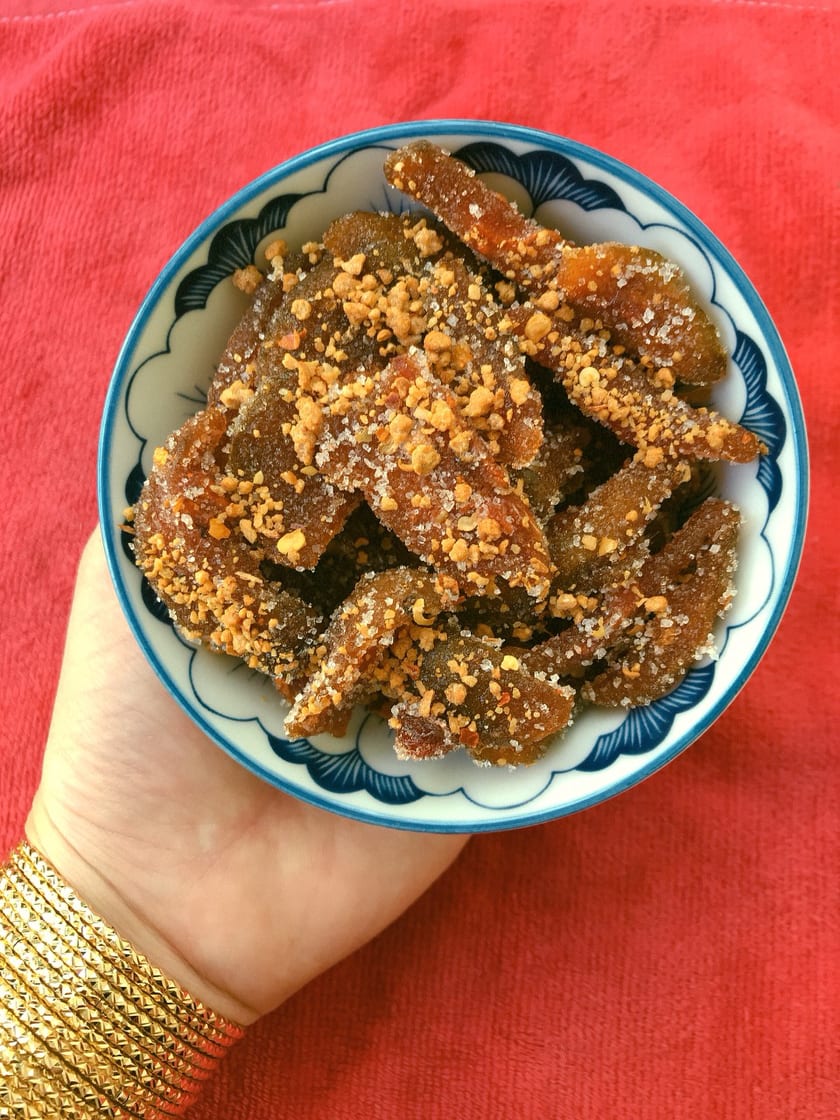 Mứt Cóc Lắc Muối Tôm - Cực Ngon 100G