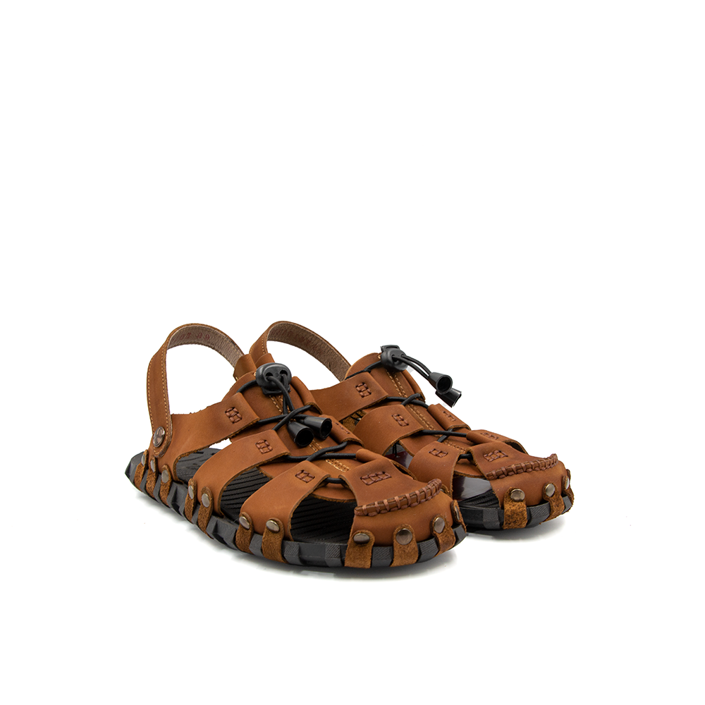 SIÊU SALE 6.6 | Giảm 30% đơn 199k - Sandal Rọ Nam Da Bò Thật Tomoyo TMS10103
