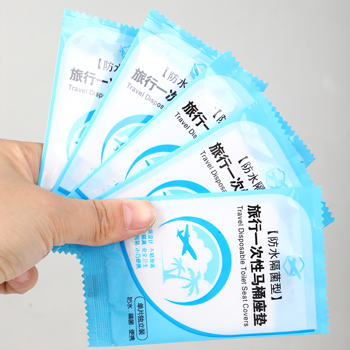 50 Miếng Giấy Lót Bồn Cầu Phủ Toilet Dùng 1 Lần - BEAU4