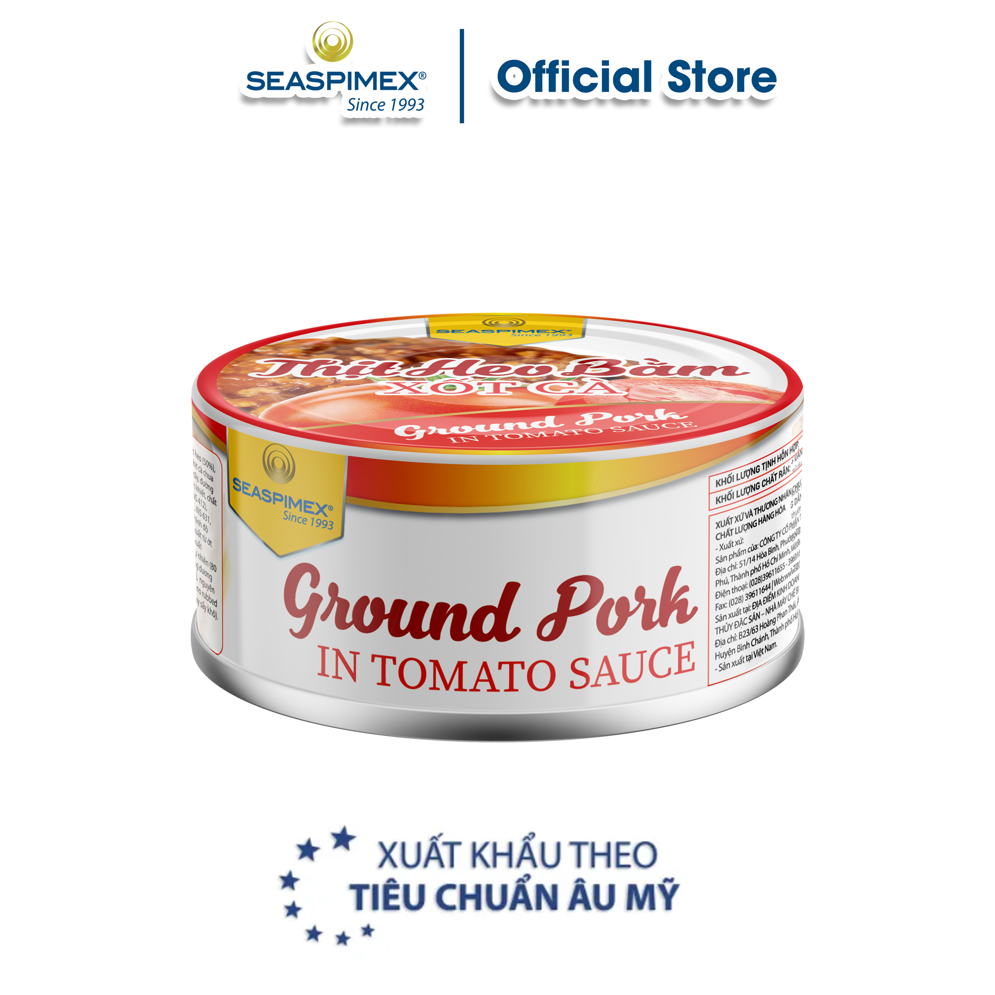 Thịt Heo Bằm Xốt Cà SEASPIMEX 150gr