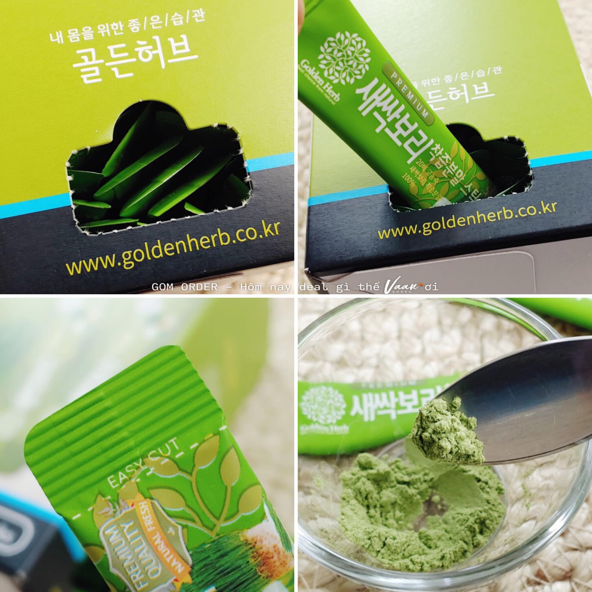 Bột lúa non Golden Herb Premium Barley Grass Powder