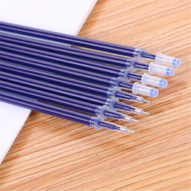 Combo 10 Ngòi Bút, Ruột Bút Bi Nước (xanh/đỏ/đen)