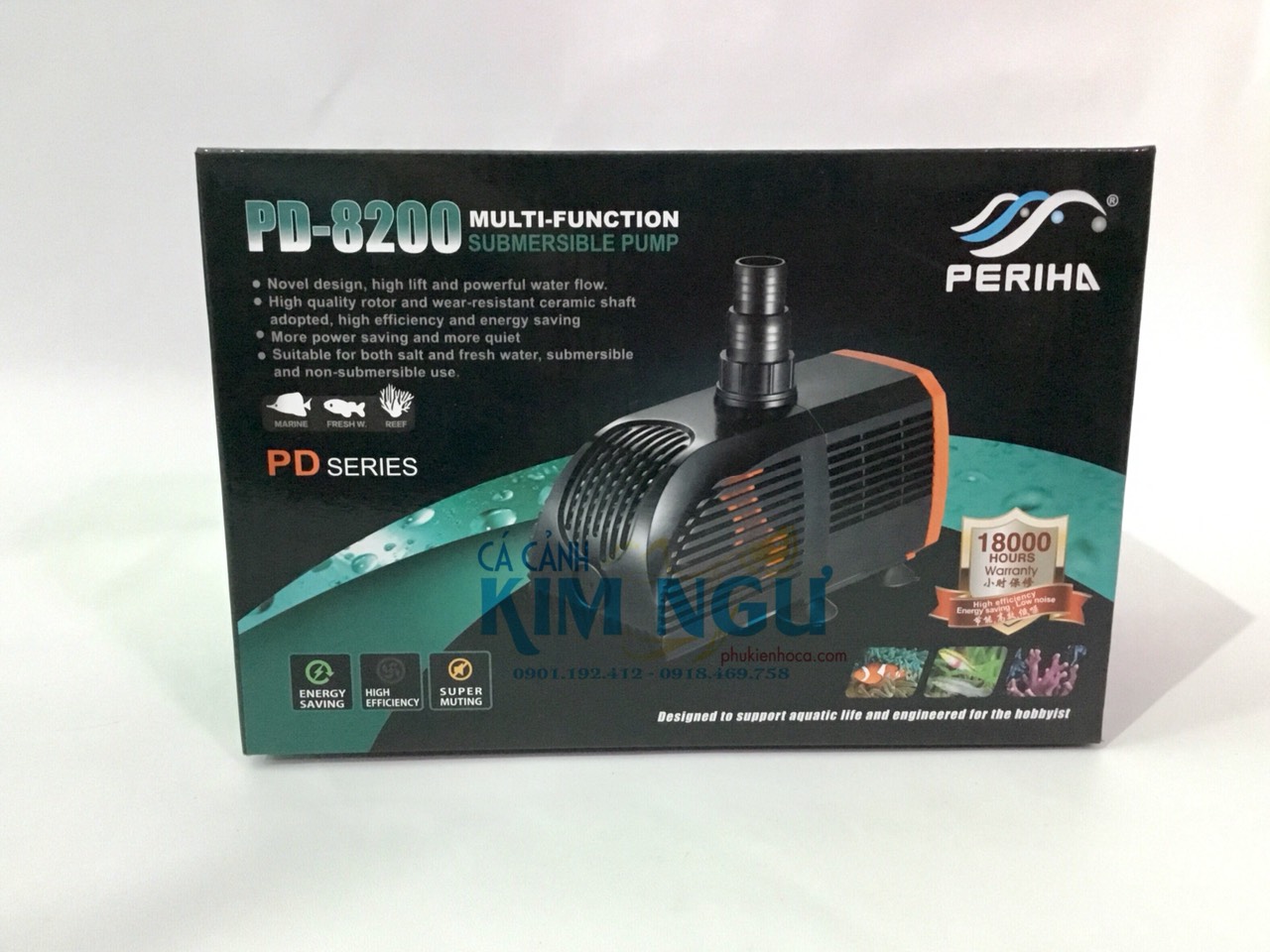 Máy bơm nước hồ cá periha pd 8200
