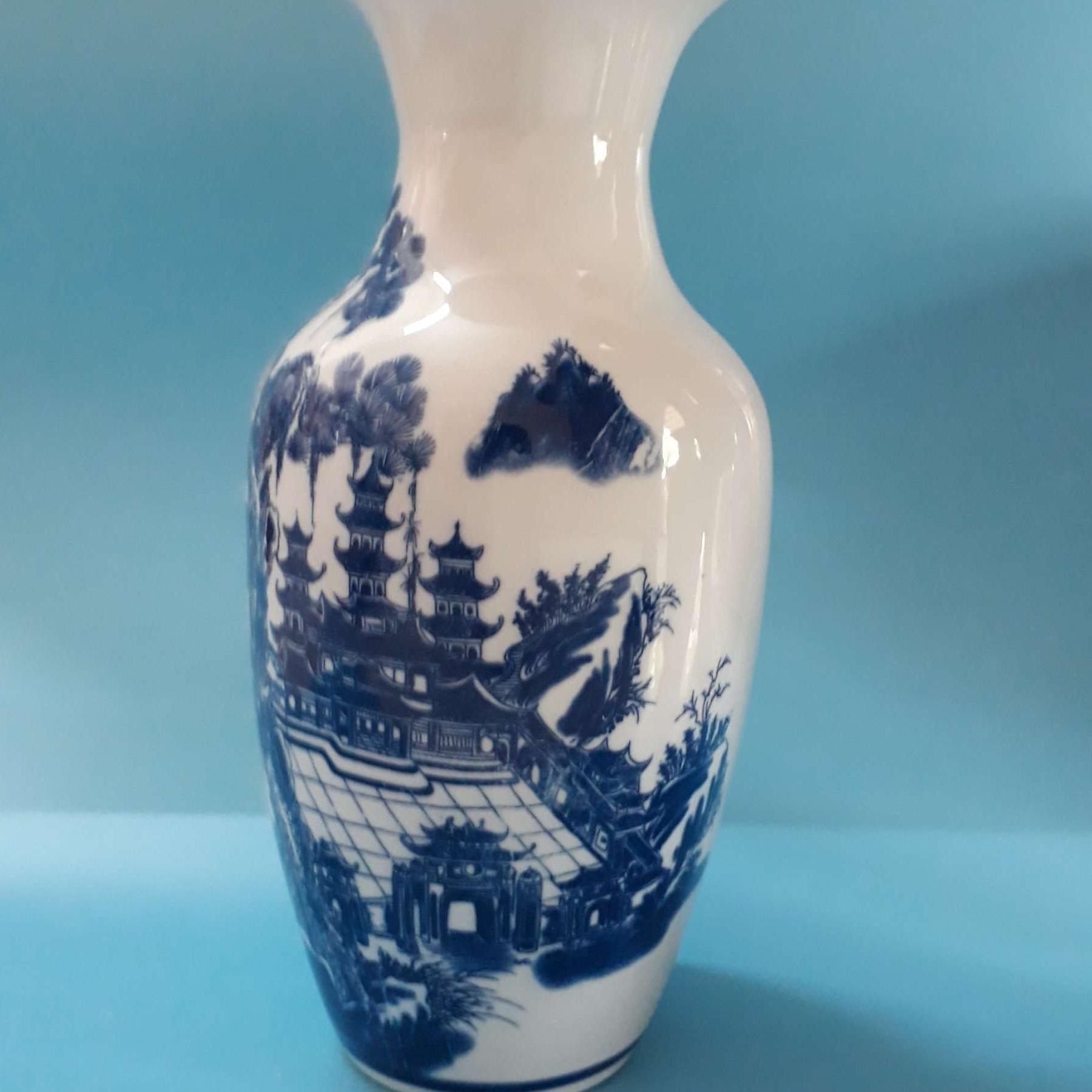 Lộc bình - Lọ hoa sứ Bát Tràng 58 cm