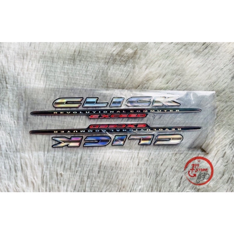 Tem ốp sườn chữ nỗi honda click 2007 2008 2009 2010 2011