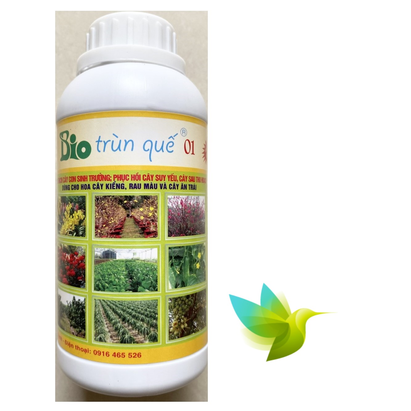 Dịch trùn quế hữu cơ bio 01 - #134a# 500ml