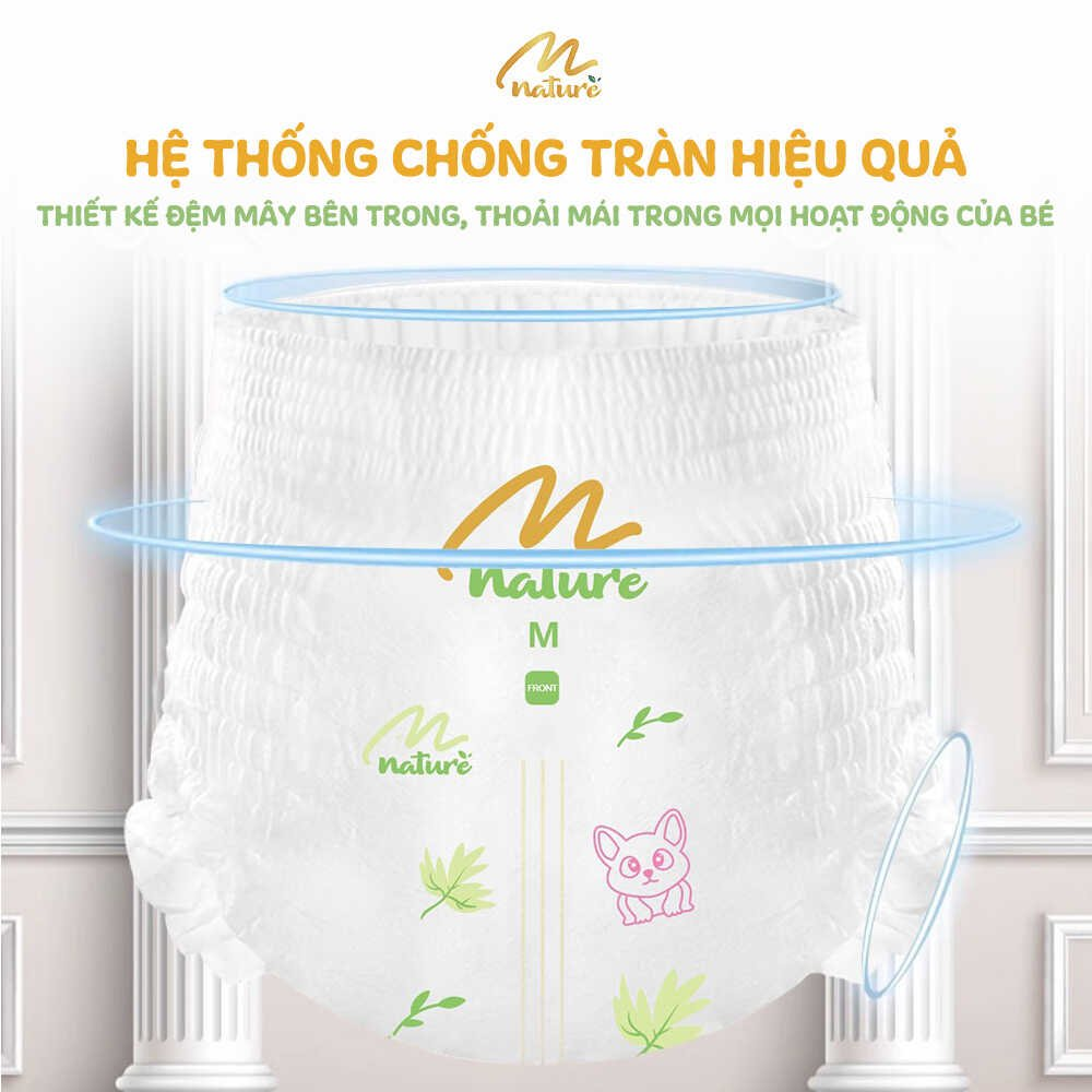 [Tặng KhănSữa]Bỉm Tã Momo Diamond NATURE Hạt Bơ Đủ Size(Thấm Hút Tốt Nhất)