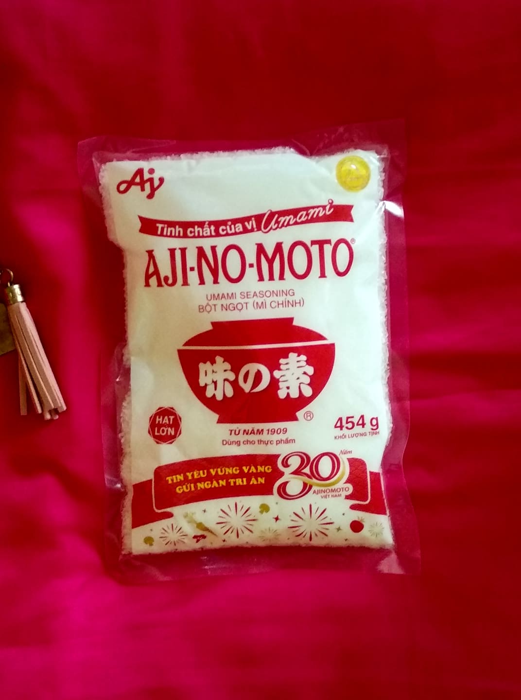 Bột ngọt (mì chính) Ajinomoto 454g - hạt to
