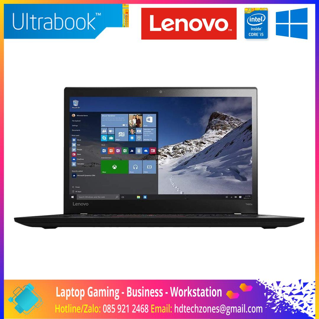 Laptop Lenovo ThinkPad T460s Ultrabook: Core i5-6300U - RAM 8GB - SSD 256GB - Màn hình 14 FHD IPS