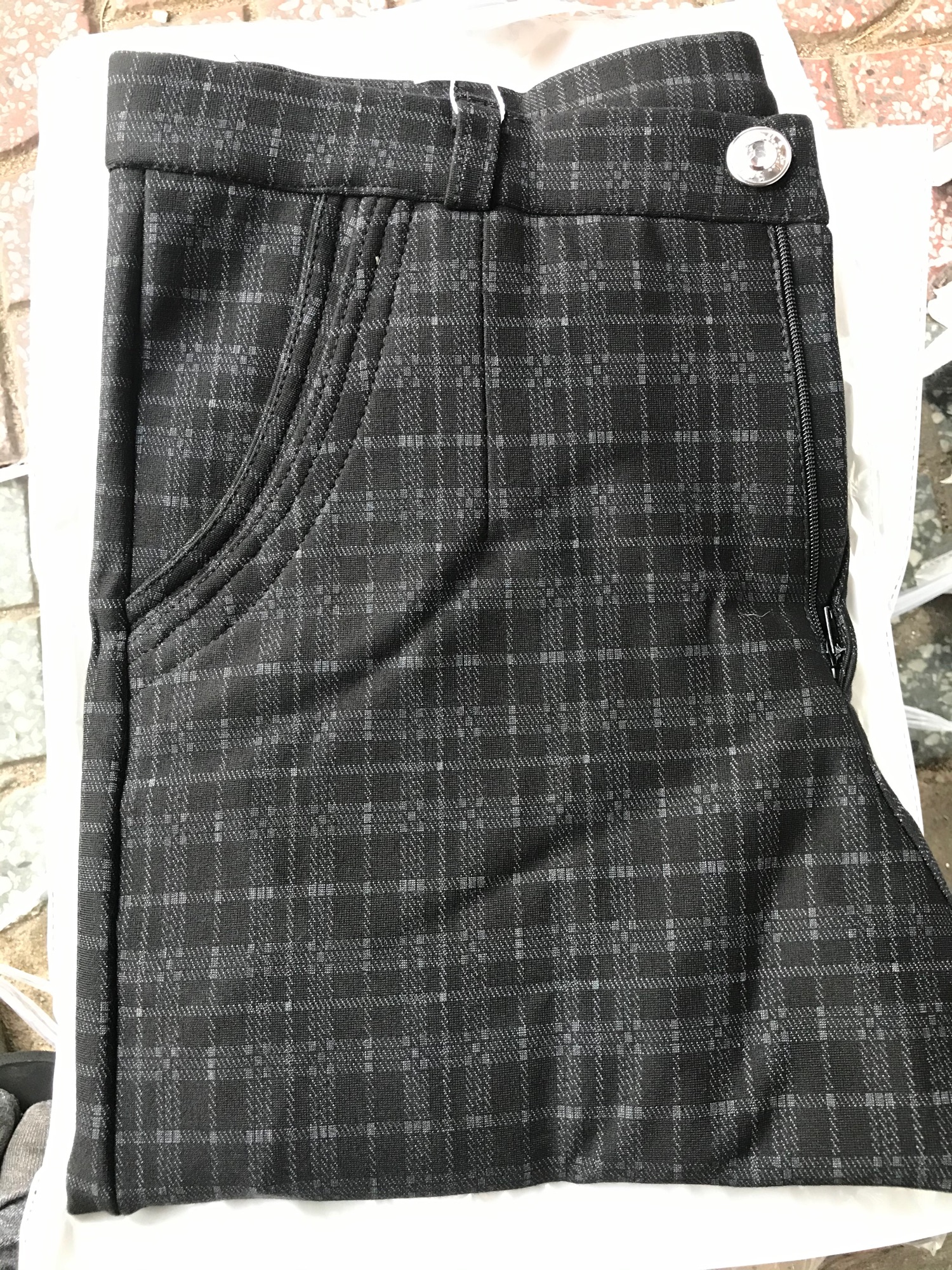 [HCM]Quần caro sọc dài dây kéo hàn quốc (size 40-65kg)