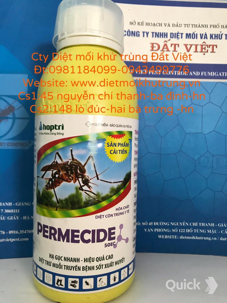 Diệt côn trùng Permecide 50EC chai 1 lít