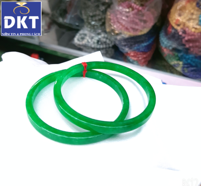 [HCM]( Mẫu mới 2021) BỘ 2 Vòng tay cẩm thạch tự nhiên thời trang đẹpđeo nguyên cặpsang trọng quý pháihàng chụp thực tếgiao đúng side