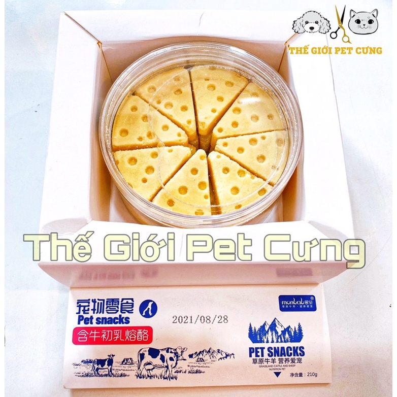 Viên Phô Mai Đông Khô Siêu Béo Hamster