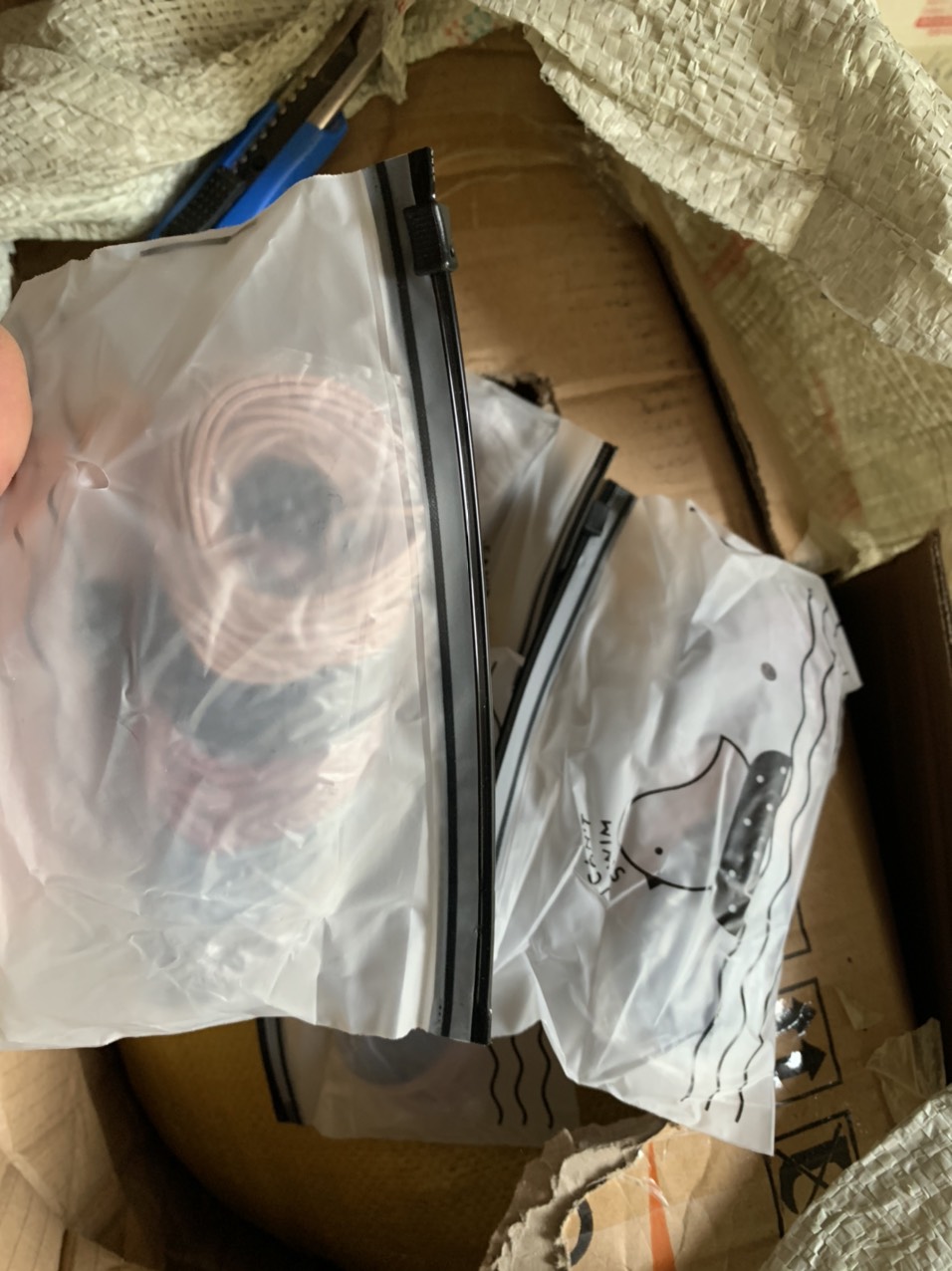 túi chun buộc tóc 100 cái