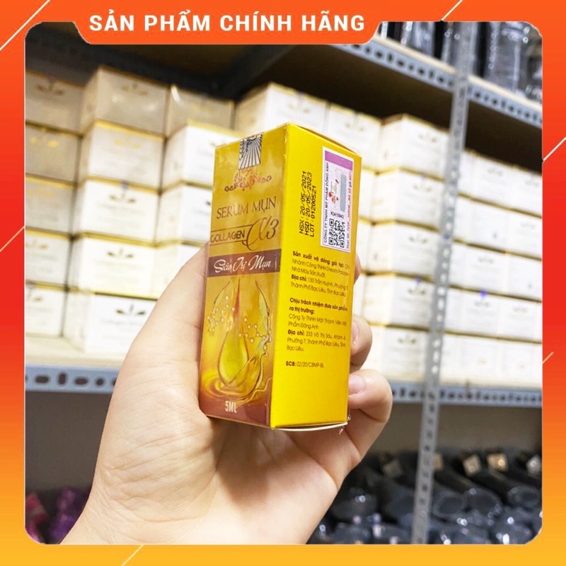 Serum Mụn Collagen X3 - Siêu Ngừa Mụn 5ML