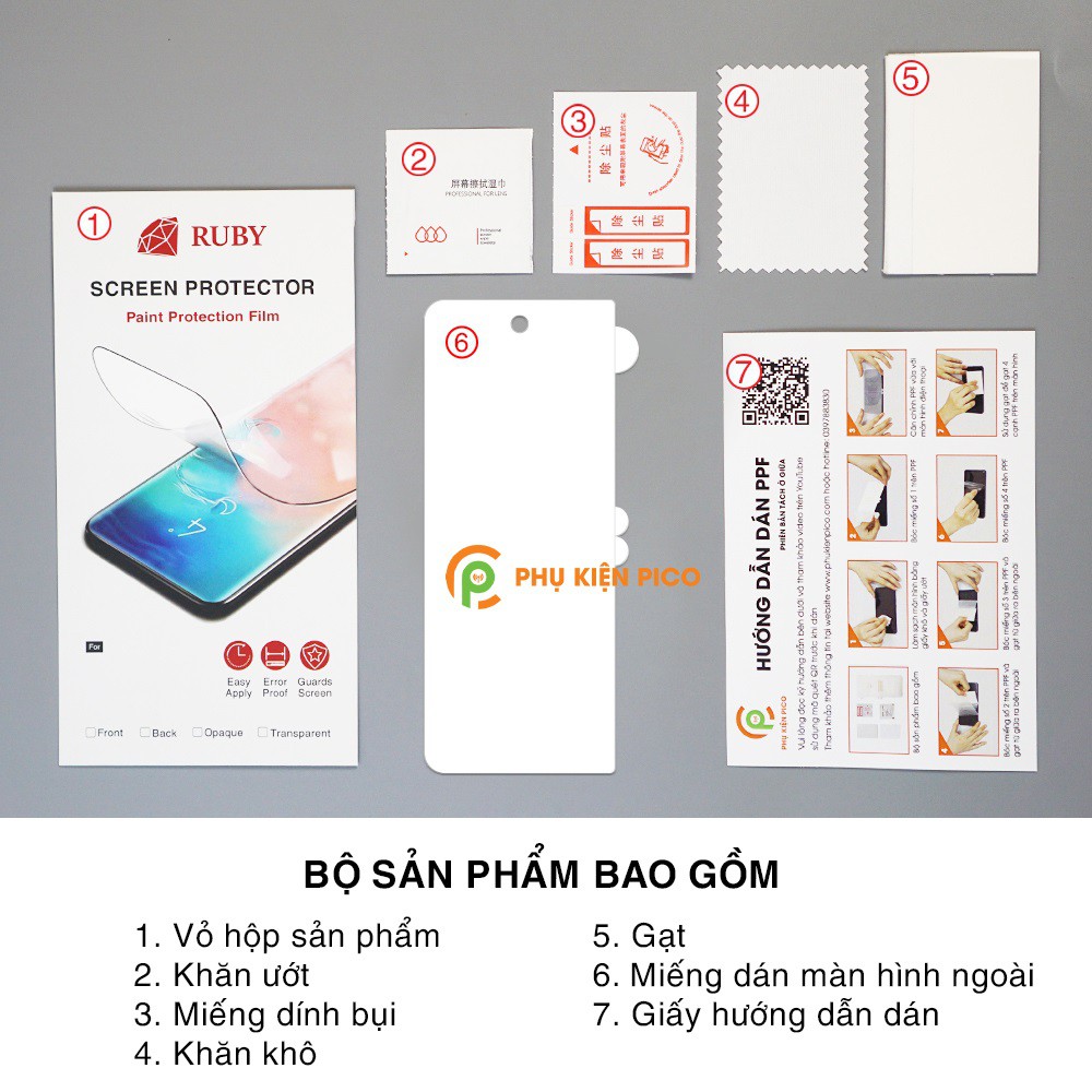 Dán màn hình Samsung Z Fold 3 / Z Fold 4 / Z Fold 5 full màn hình ngoài dẻo trong suốt PPF tự phục hồi vết xước - Dán dẻo Samsung Galaxy Z Fold 3