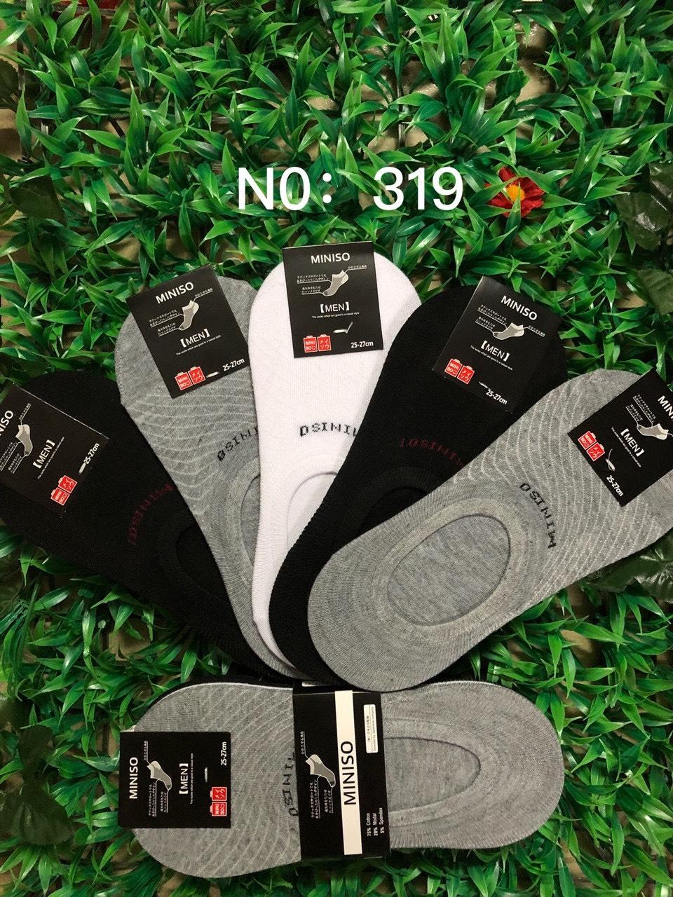 COMBO 10 ĐÔI TẤT LƯỜI NAM MIX MÀu