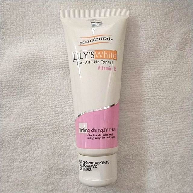 Sữa Rửa Mặt Lyly White Trắng Da Ngừa Mụn (002)