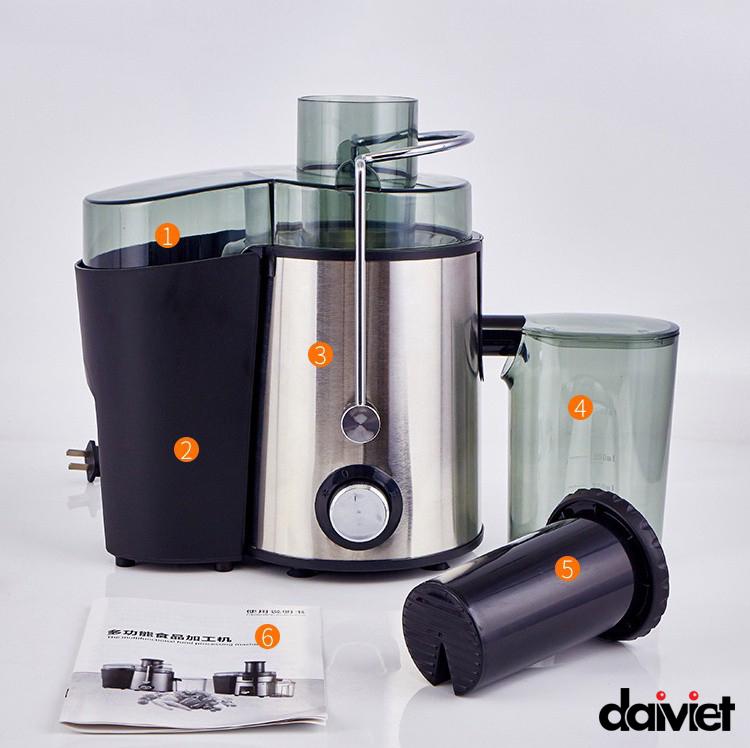 Máy ép trái cây tách bã tốc độ chậm Juicer Extractor - Hàng nhập khẩu