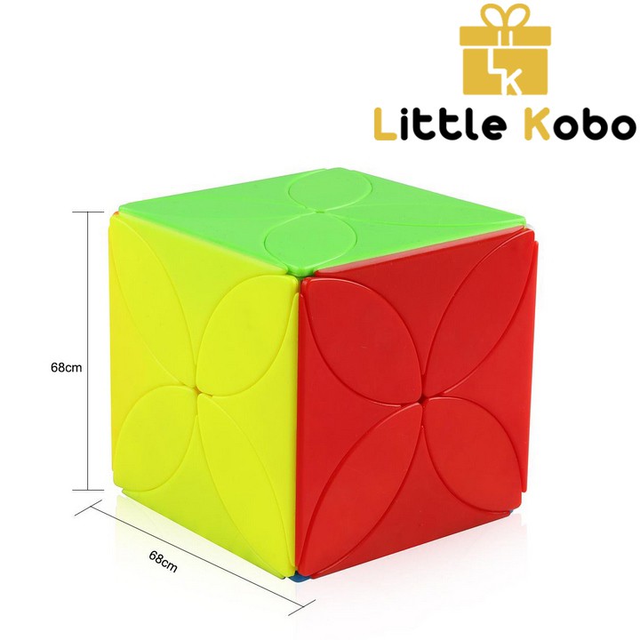 [HCM]Rubik Biến Thể Four Leaf Clover Cube Cỏ 4 Lá Stickerless