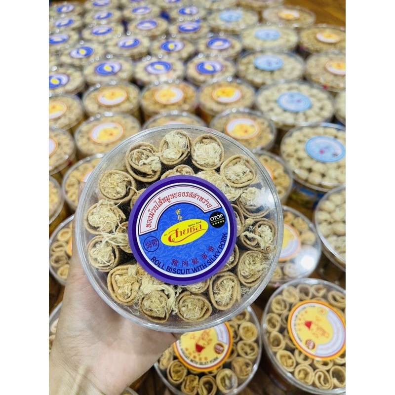 Bánh Quế Cuộn Chà Bông Thái Lan