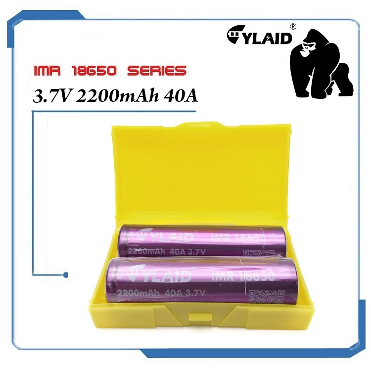 Pin 18650 CYLAID IMR 3.7v 2200mAh 40A