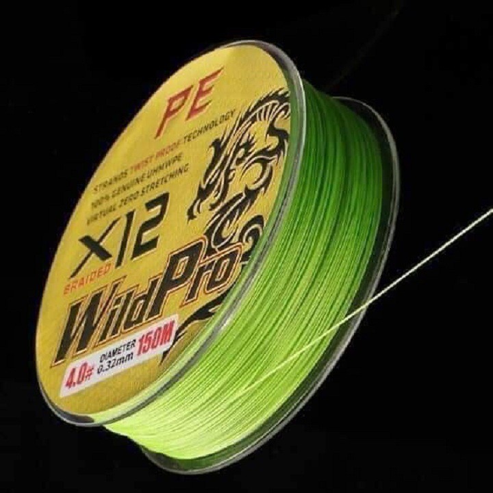 Dù câu cá PE lure X12 Wild Pro dài 150m