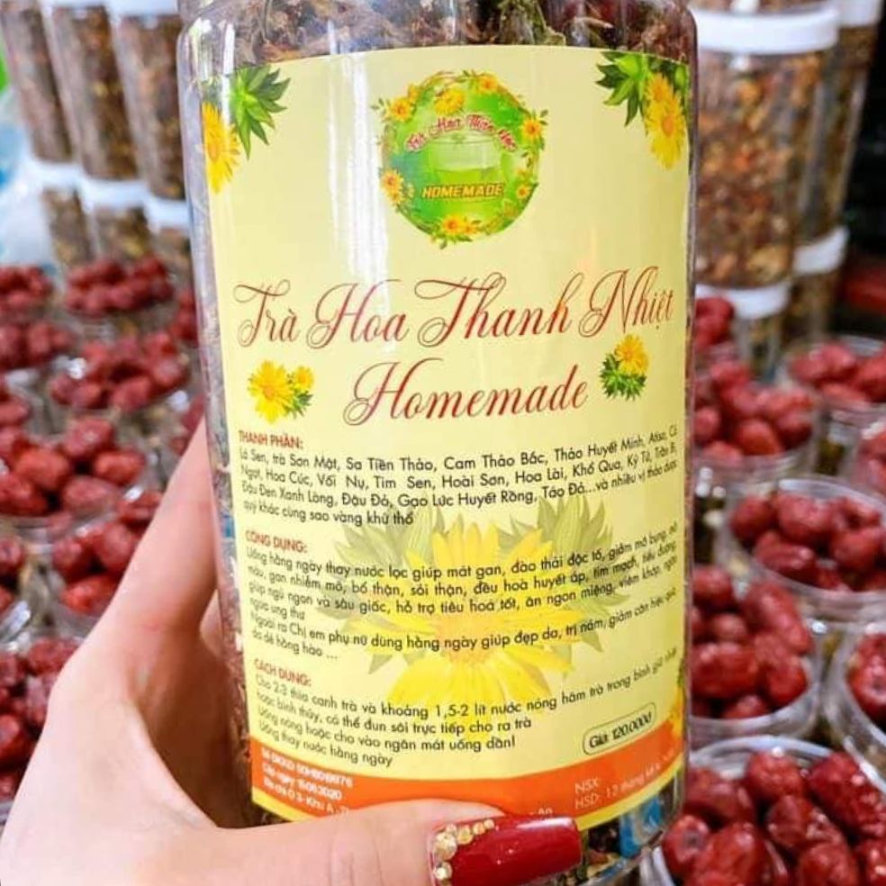[HCM]trà hoa thanh nhiệt