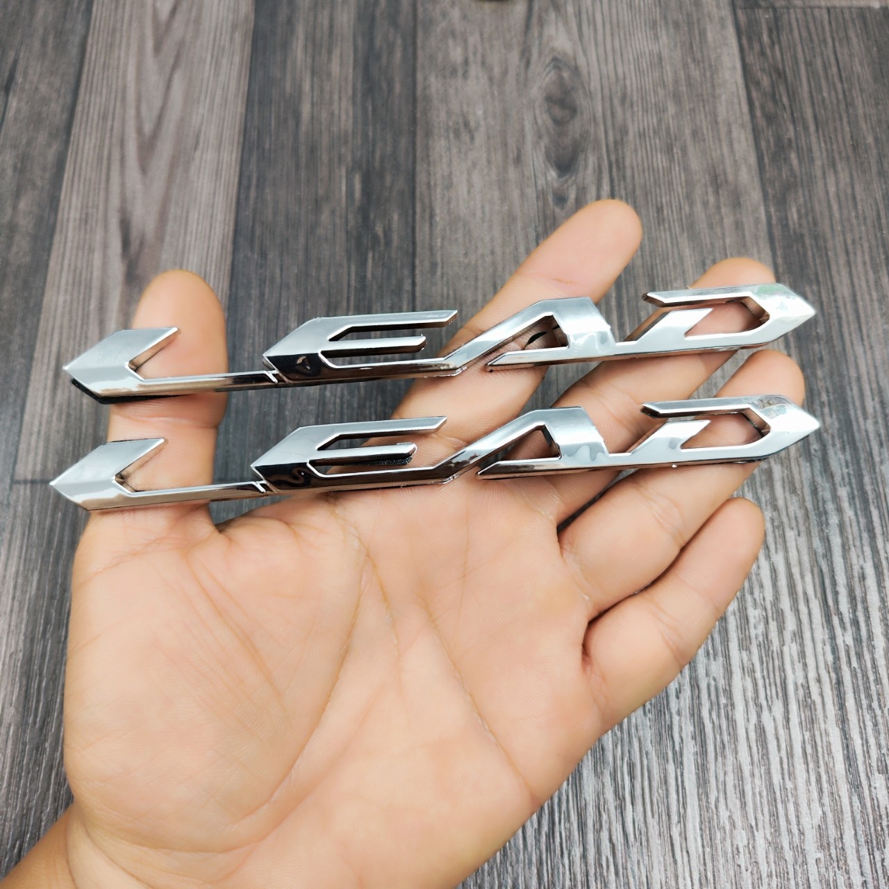 Cặp tem chữ nổi mủ cứng lead đời 2019 - 2022, tem chữ lead đời mới
