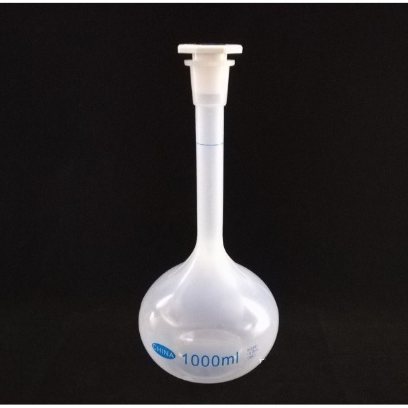 Bình Định Mức Nhựa 1000ML Màu Trắng