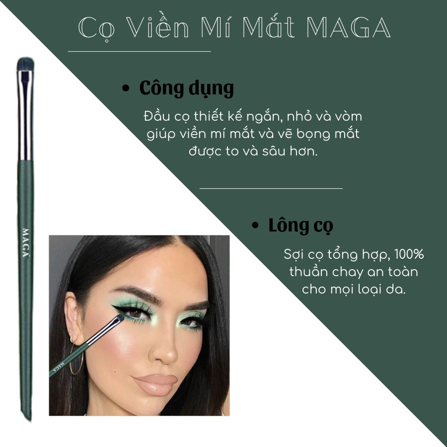 Cọ Viền Mí Mắt MAGA Smudge Pro Brush