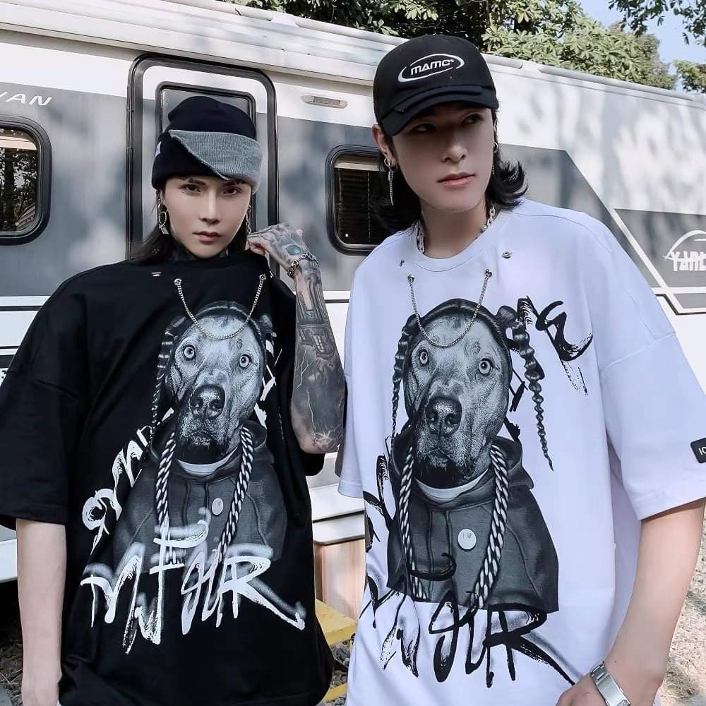 XẢ HÀNG - ĐỒNG GIÁ 19K Áo Thun Nam Nữ Form Rộng In Hình CHÓ NGÁO độc đẹp, Vải Dày Mịn, Thiết Kế Thời Trang, Đường May Sắc Sảo