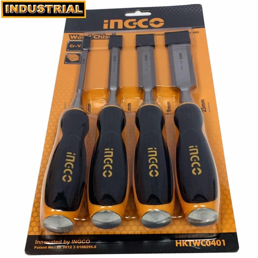 Bộ mũi đục gỗ 4 chi tiết INGCO HKTWC0401