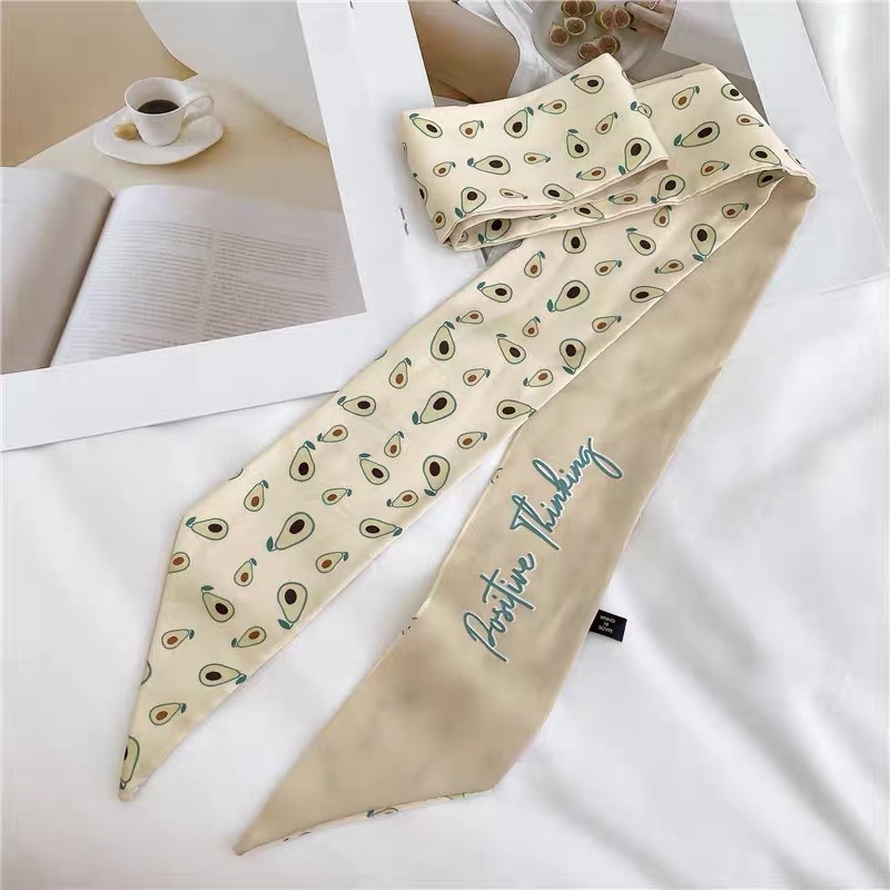 ️❤️FREESHIP️❤️ Dây buộc tóc thắt nơ vải lụa dài đa năng phong cách Hàn Quốc