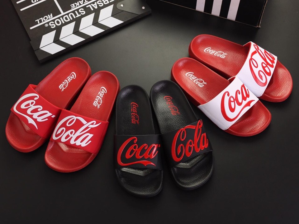 Dép lê nam Cocacola đẹp, nhẹ size 39-43, màu đen, trắng, đỏ