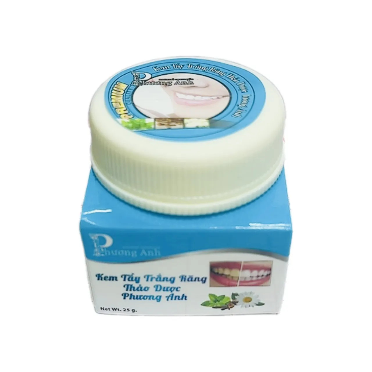 Combo 2 Hộp kem tẩy trắng răng thảo dược Phương Anh 25g