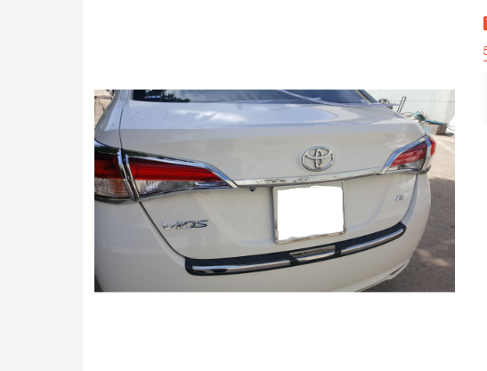 [crom]Nẹp mở cốp sau,  Ốp Tay Mở Cốp Vios 2019