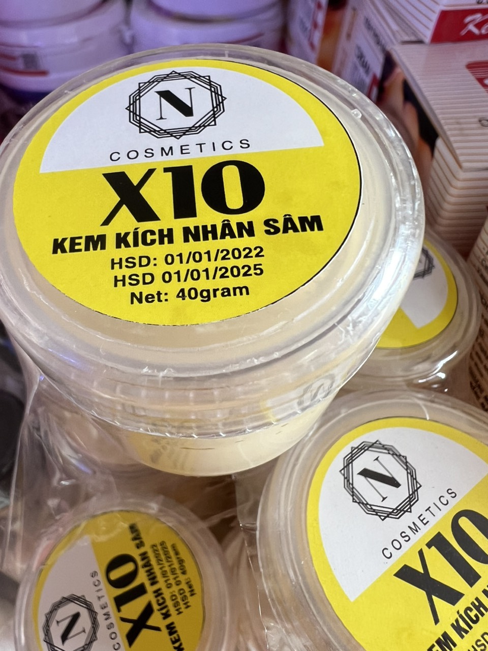 Kích Siêu Trắng Da X10 Nhân Sâm Cosmetics