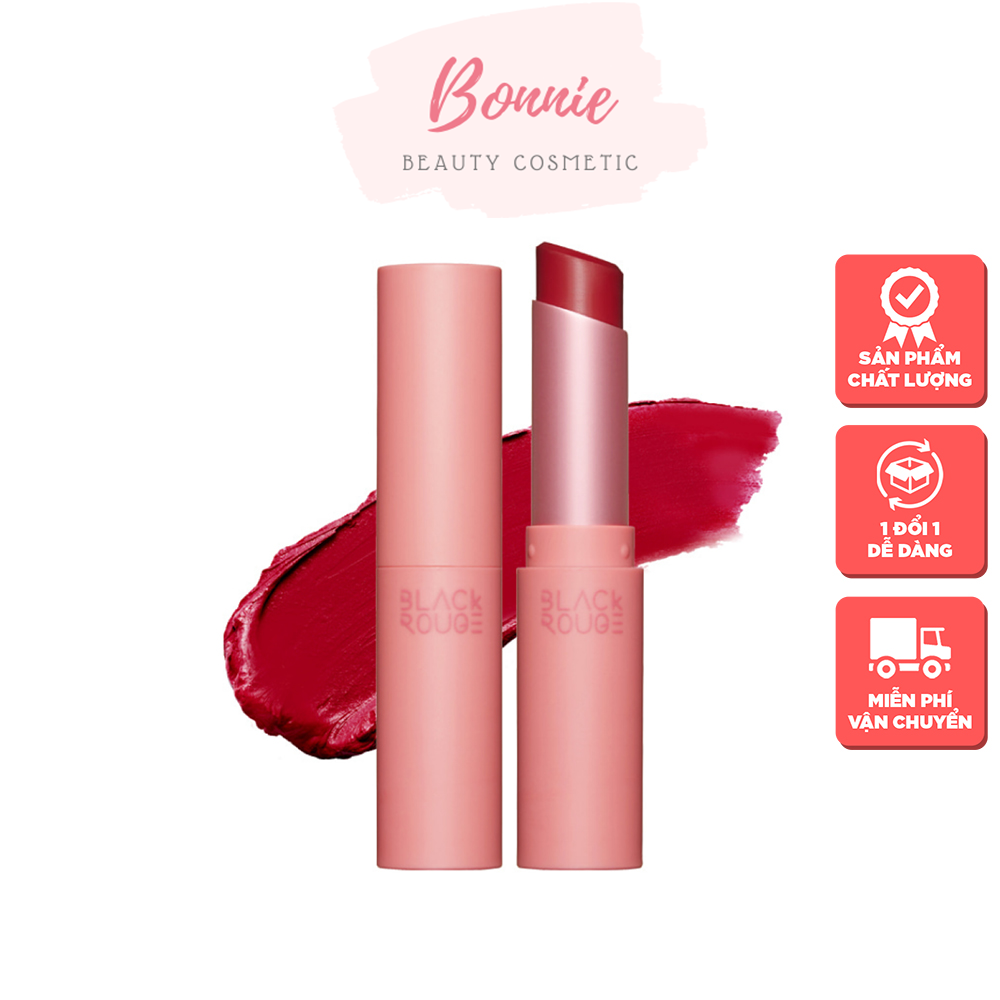 [HCM]Son thỏi Black Rouge Rose Velvet Lipstick